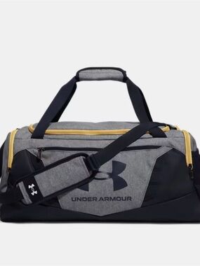Under Armour Undeniable 5.0 Duffle Gym Carry on Bag W/ Shoe Pocket 40L Navy Gray